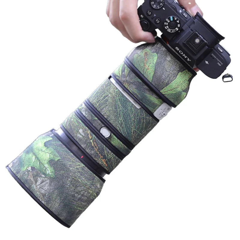 CHASING BIRDS Version IV Lens Camouflage Coat for SONY FE 70-200 mm F4 G OSS waterproof and rainproof lens protective cover Green leaf China Mainland