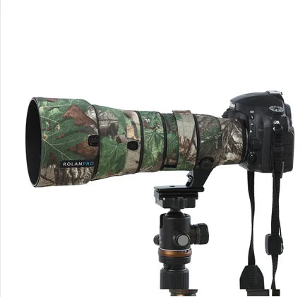 ROLANPRO Waterproof Lens Coat for Nikon AF-S 500mm F5.6E PF ED VR Lens Protective Sleeve Case nikon500 f5.6 Lens Cover Raincover No.16 Waterproof China Mainland