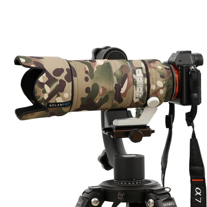 ROLANPRO Waterproof Lens Camouflage Coat for Sony FE 70-200mm f/2.8 GM OSS Lens Case Sony SEL70200 SLR Cover Sleeve Foto Bag No.4 Waterproof