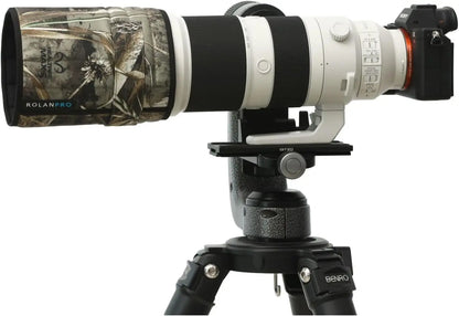 ROLANPRO Lens Hood Telephoto Lens Folding Hood for Sony 200-600/ Sony FE 200-600mm F5.6-6.3 G OSS Foldable Hood Customs Made No.9 camouflage China Mainland