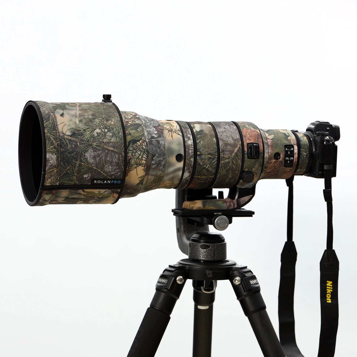 ROLANPRO Waterproof Lens Coat for Nikon Z 400mm F2.8 TC VR S Lens Protective Cover Case nikon Z400 2.8 Sleeve Raincover Camo No.34 Waterproof
