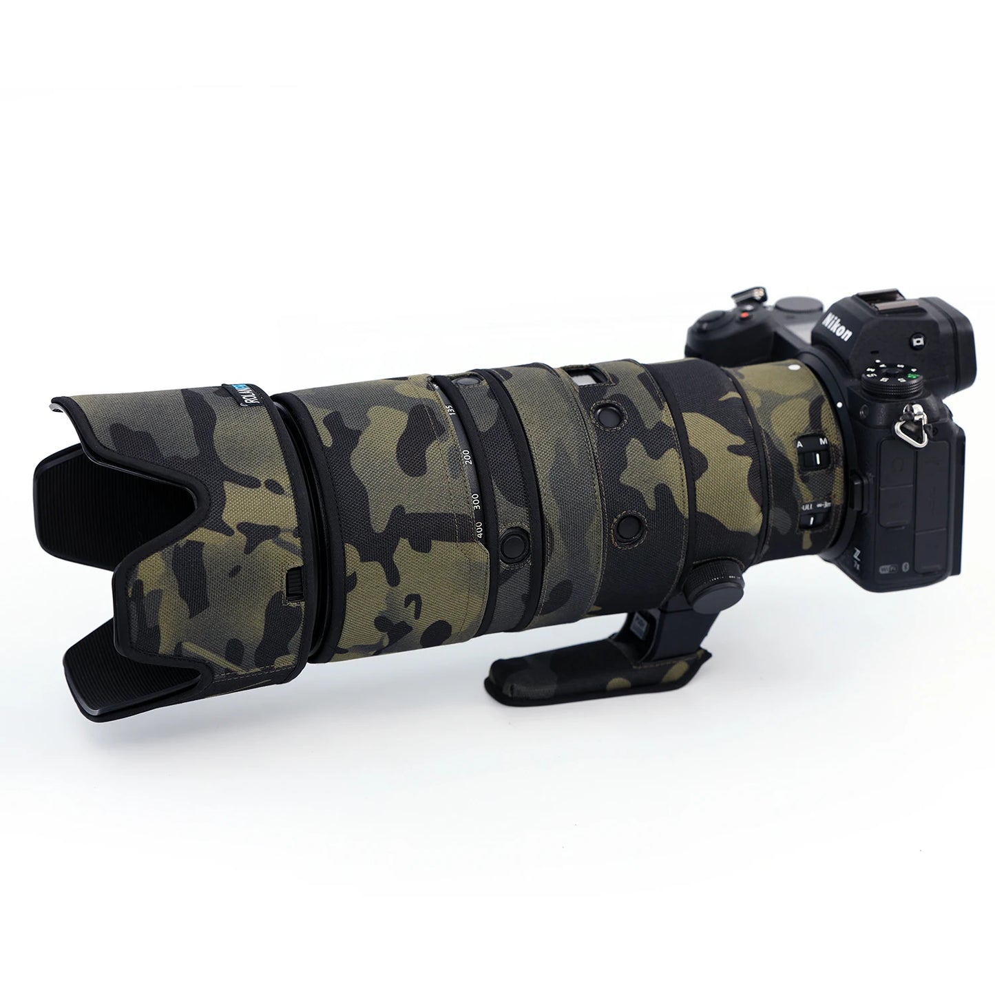 RolanPro Lens Coat for Nikon Z 100-400mm F4.5-5.6 VR S – Waterproof Camo Rain Cover