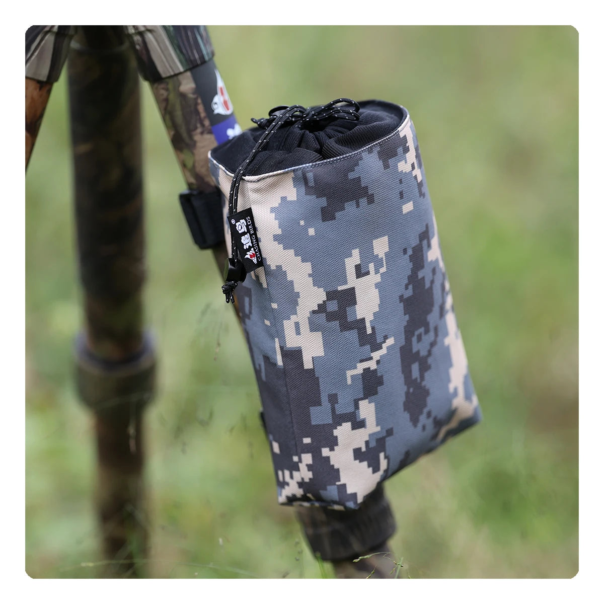 CHASING BIRDS Waterproof Camouflage Tripod Hanging Portable Bag Tripod Mobile Bag Camera Storage Bag Photography Outdoor Bag