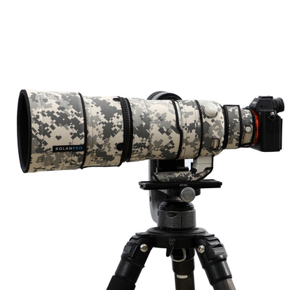 RolanPro Lens Coat for Sony FE 100-400mm F4.5 GM OSS – Waterproof Camo Rain Cover