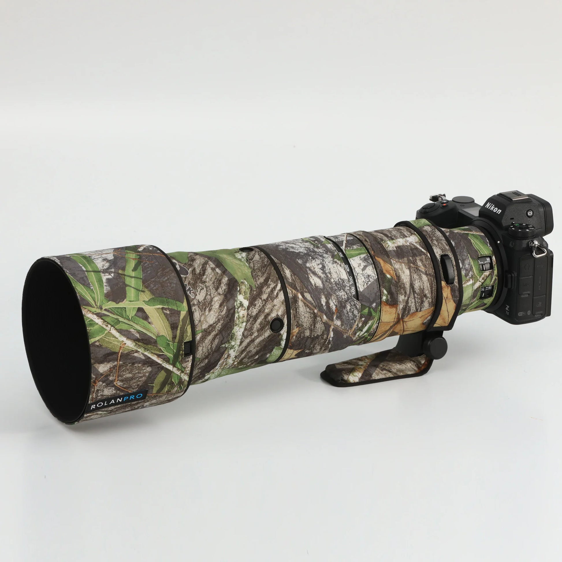 ROLANPRO Waterproof Lens Coat for Nikon Z 180-600mm F/5.6-6.3 VR Rain Cover Lens Protective Case z 180 600 Guns Cloth Bag Cap