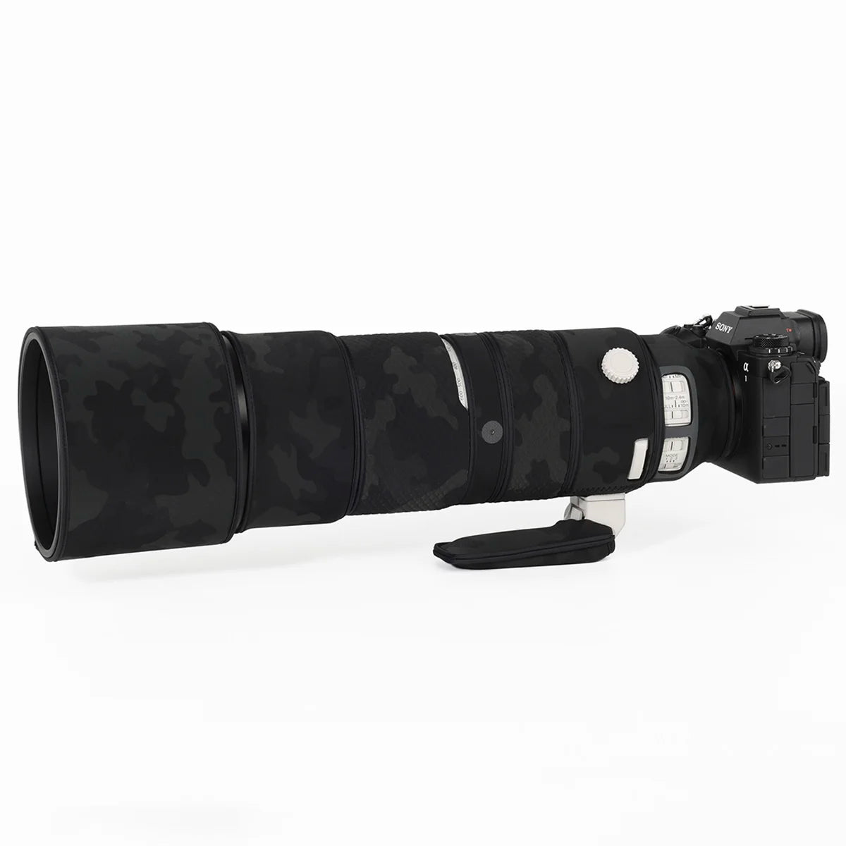 CHASING BIRDS Ver. IV Lens Camouflage Coat For Sony 200-600 mm G OSS Waterproof and Rainproof lens protective cover SEL 200600 Shadow Black
