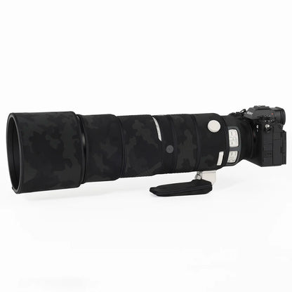 CHASING BIRDS Ver. IV Lens Camouflage Coat For Sony 200-600 mm G OSS Waterproof and Rainproof lens protective cover SEL 200600 Shadow Black