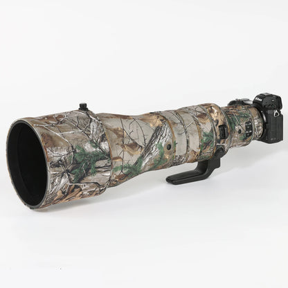 CHASING BIRDS camouflage lens coat for NIKON Z 600mm F4 TC VR S waterproof and rainproof lens protective cover z600 lens coat Withered leaf China Mainland