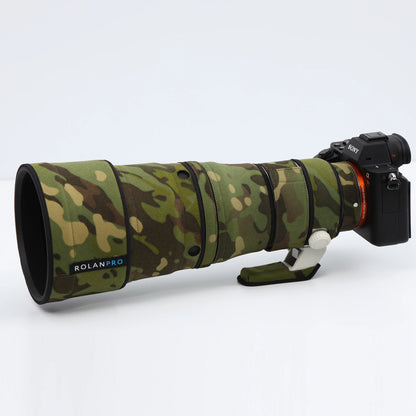 RolanPro Lens Coat for Sony FE 400mm F4.5 GM OSS – Waterproof Camo Cover