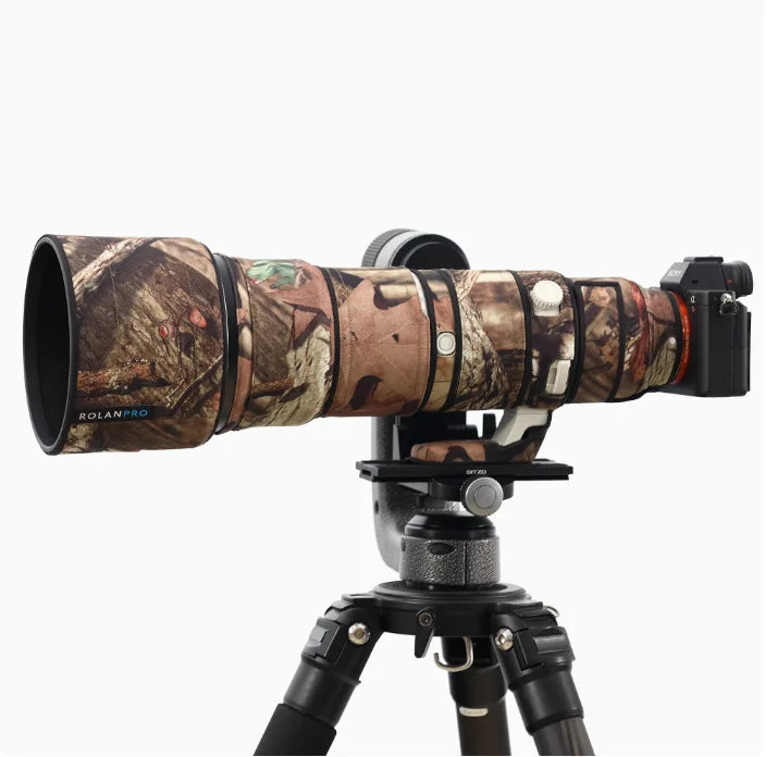 ROLANPRO Camouflage Lens Cover for Sony FE 400-800mm F6.3-8 G OSS SEL400800G Waterproof Rainproof Lens Protective Coat Guns Case No.1 Waterproof China Mainland