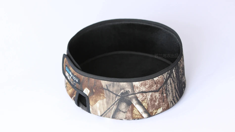 ROLANPRO Lens Hood Cap Folding Hood for Sony 400-800 mm F6.3-8 G OSS Telephoto Lens Storage Bag Drawstring Hardtop lens cover