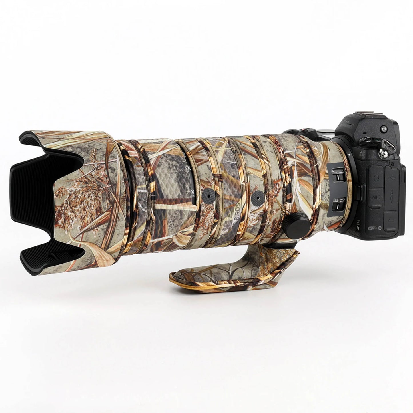 CHASING BIRDS Ver.IV Lens Coat for Nikon Z 70-200mm f/2.8 VR S II – Waterproof Camouflage Cover
