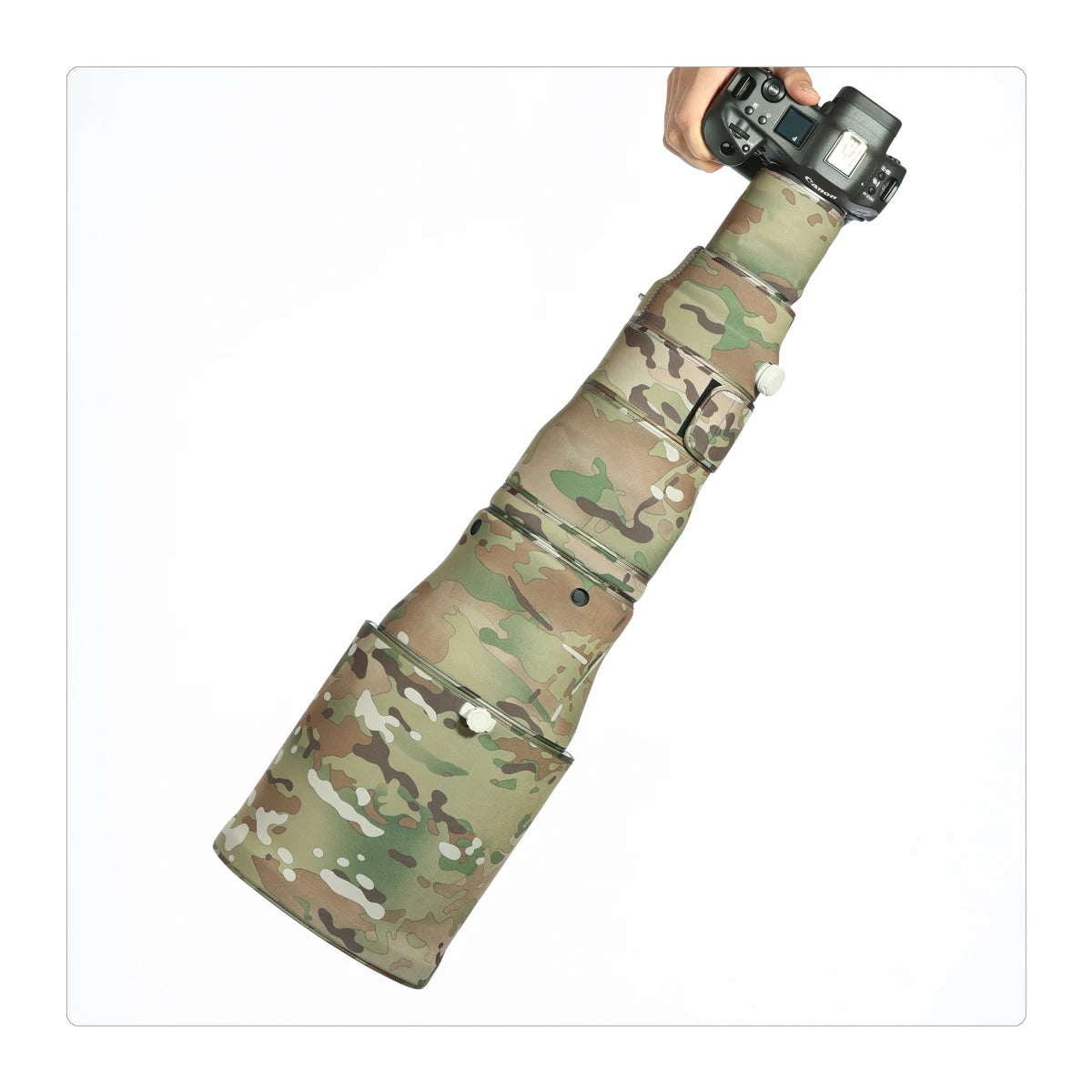 CHASING BIRDS camouflage lens coat for CANON EF 400mm F2.8 L IS III USM waterproof and rainproof elasticity len protective cover Desert China Mainland