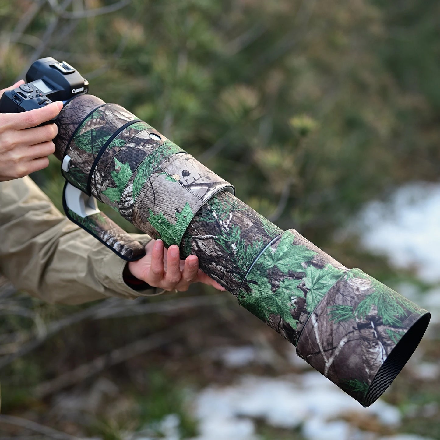 ROLANPRO Lens Coat for Canon RF 200-800mm F6.3-9 IS USM Lens Cover rf 200 800mm Guns Cloth Lens Protective Case Rain Cover Sleeve