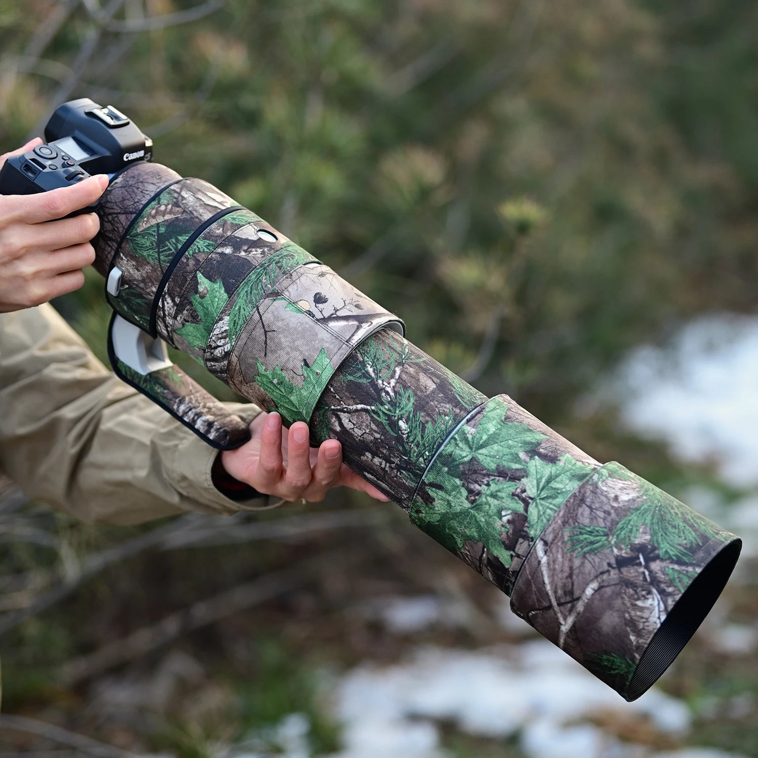 ROLANPRO Lens Coat for Canon RF 200-800mm F6.3-9 IS USM Lens Cover rf 200 800mm Guns Cloth Lens Protective Case Rain Cover Sleeve