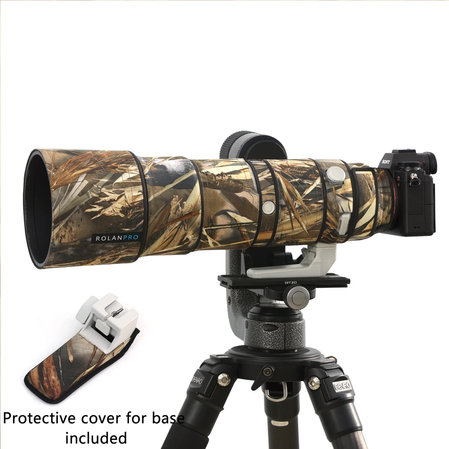 ROLANPRO Lens Coat for Sony FE 200-600mm F5.6-6.3 G OSS Lens Cover sony 200600 Camera Lens Protective Sleeve Case Raincover Camo No.39 Waterproof China Mainland