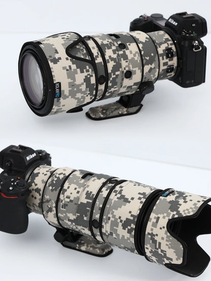 RolanPro Lens Coat for Nikon Z 100-400mm F4.5-5.6 VR S – Waterproof Camo Rain Cover