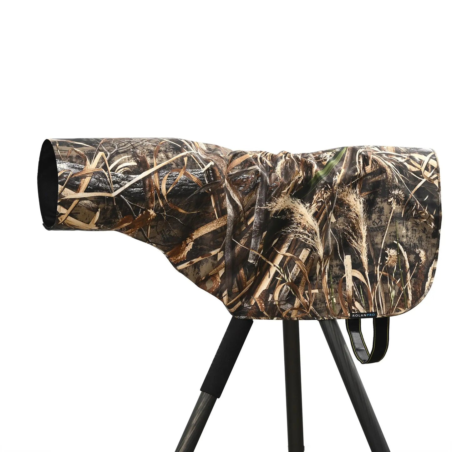 ROLANPRO M Rain Cover Raincoat for Nikon AF-S 200-500mm, Canon RF 100-300mm F2.8, Canon RF 200-800mm F 6.3-9 IS USM Rainproof Grass Camo China Mainland