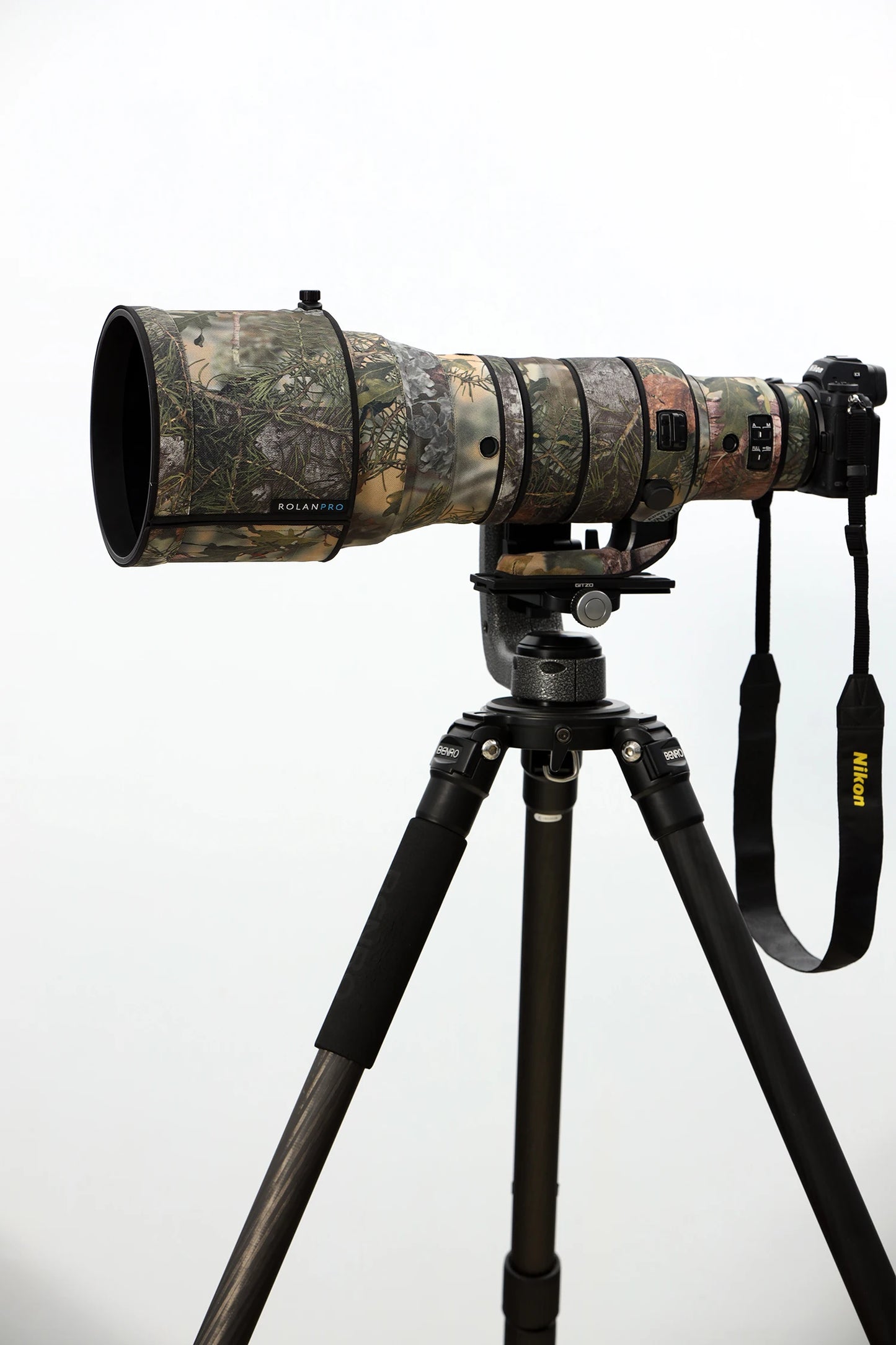 ROLANPRO Waterproof Lens Coat for Nikon Z 400mm F2.8 TC VR S Lens Protective Cover Case nikon Z400 2.8 Sleeve Raincover Camo