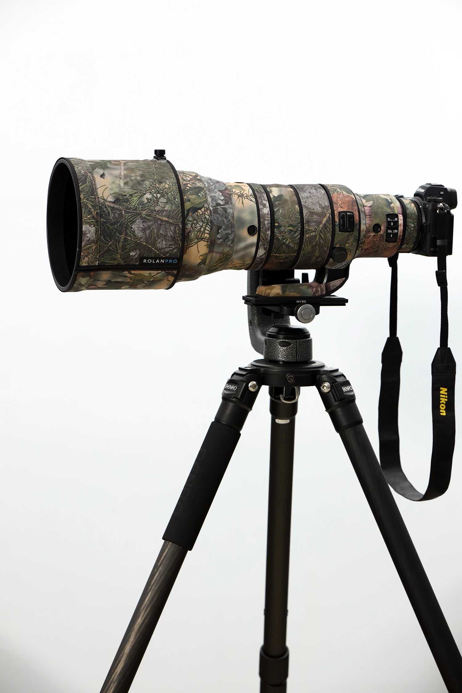 ROLANPRO Waterproof Lens Coat for Nikon Z 400mm F2.8 TC VR S Lens Protective Cover Case nikon Z400 2.8 Sleeve Raincover Camo