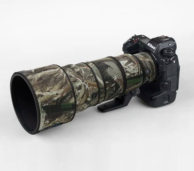 ROLANPRO Waterproof Lens Camo Coat for Nikon Z 400mm f4.5 VR S Rain Cover Lens Protective Cover Z400 F/4.5 Rain Cover Guns Case No.9 waterproof China Mainland