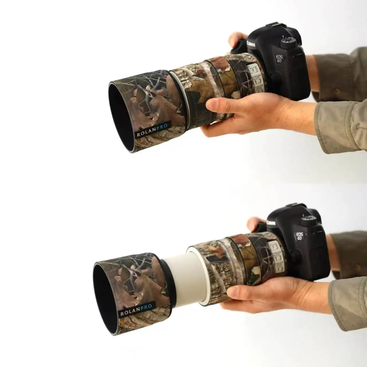 RolanPro Lens Coat for Canon EF 70-300mm F4-5.6L IS USM – Waterproof Camo Rain Cover