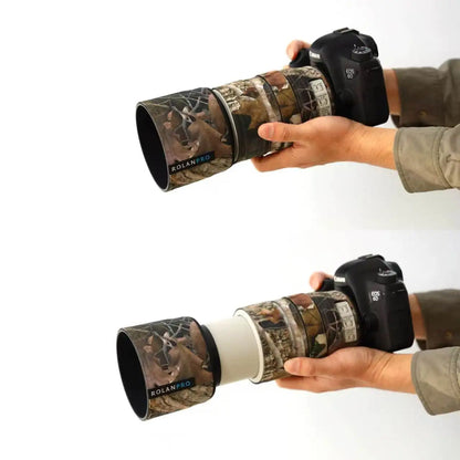 RolanPro Lens Coat for Canon EF 70-300mm F4-5.6L IS USM – Waterproof Camo Rain Cover