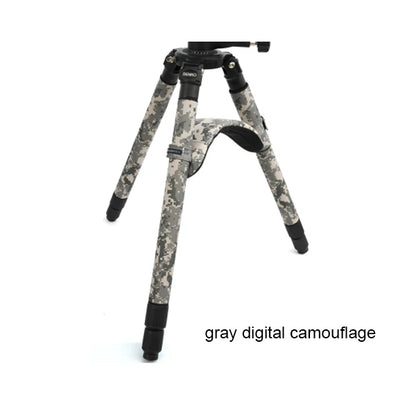 ROLANPRO No Axis Tripod Shoulder Pads Shielding Sleeve Case Shoulder Pads Camera Guns Clothing For GITZO Benro RRS LEOFOTO Gray camouflage China Mainland