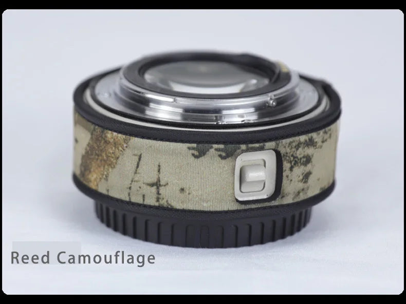 Chasing birds camouflage lens coat for CANON RF teleconverter TC 1.4X 2.0X waterproof and rainproof lens protective cover Reed RF1.4X China Mainland