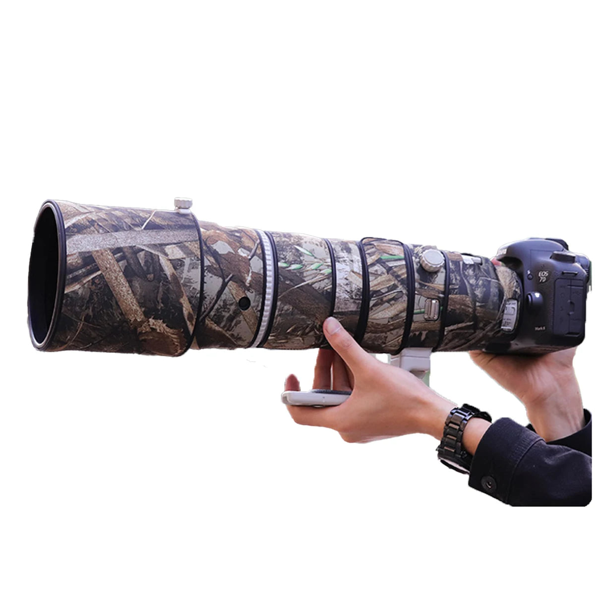 CHASING BIRDS camouflage lens coat for CANON EF 200-400mm F4 L IS USM EXTENDER waterproof and rainproof lens protective cover Reed