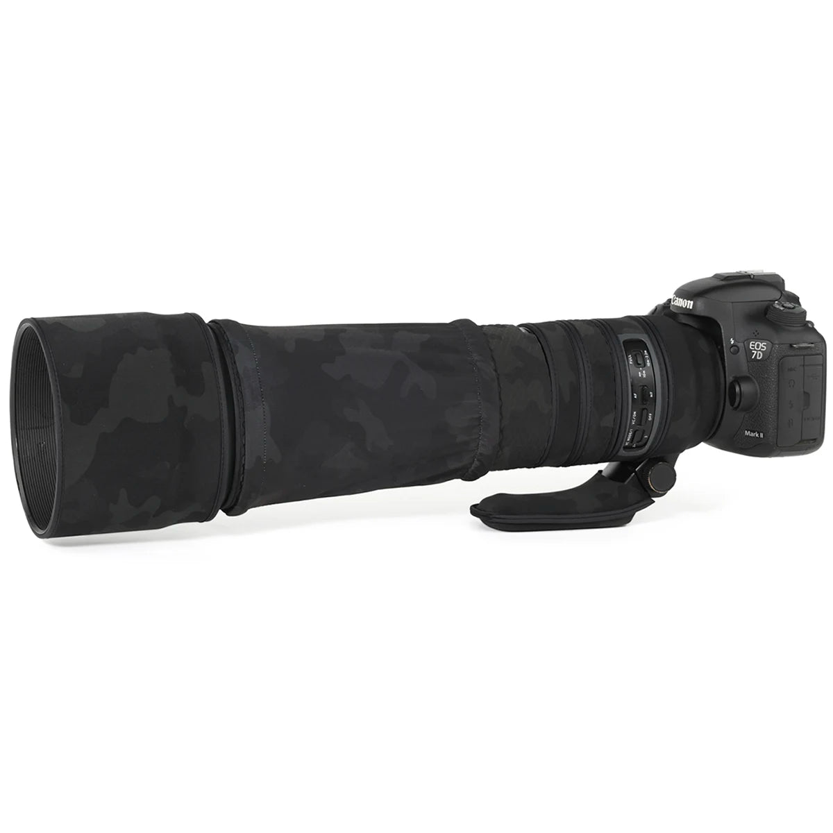 CHASING BIRDS Lens Camouflage Waterproof Coat for TAMRON SP 150-600 mm F5-6.3 Di VC USD A011 Rainproof Lens Protective Cover Shadow Black China Mainland
