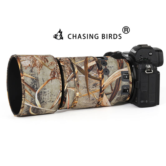 CHASING BIRDS Version IV Lens Camouflage Coat For NIKON Z 105mm F2.8 VR S waterproof and rainproof lens protective cover