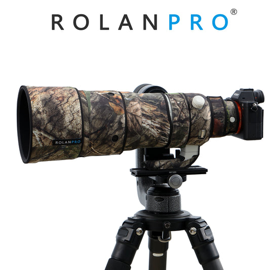 RolanPro Lens Coat for Sony FE 100-400mm F4.5 GM OSS – Waterproof Camo Rain Cover