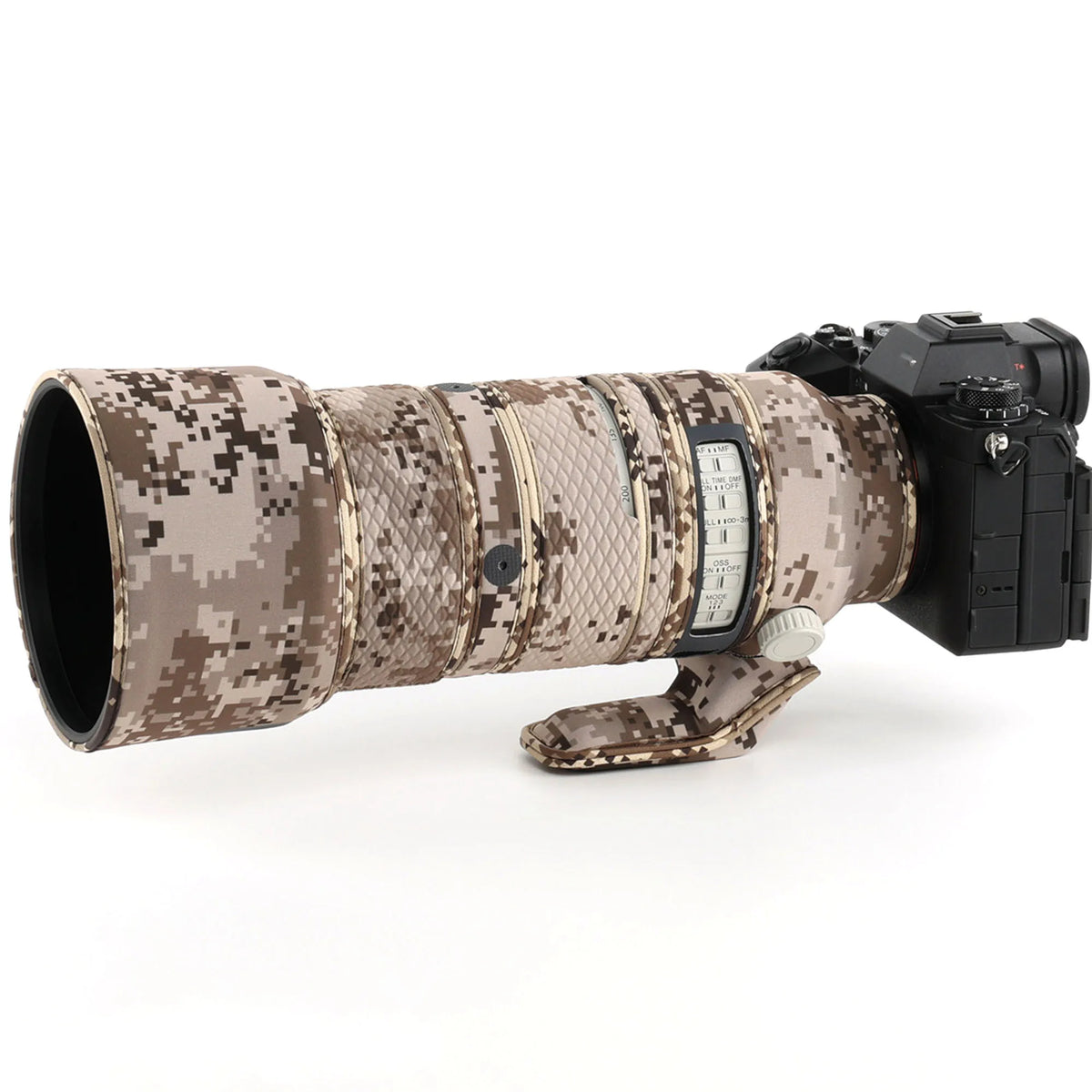 CHASING BIRDS Ver V Lens Coat for Sony FE 400mm F4.5 GM OSS – Waterproof Camo Cover