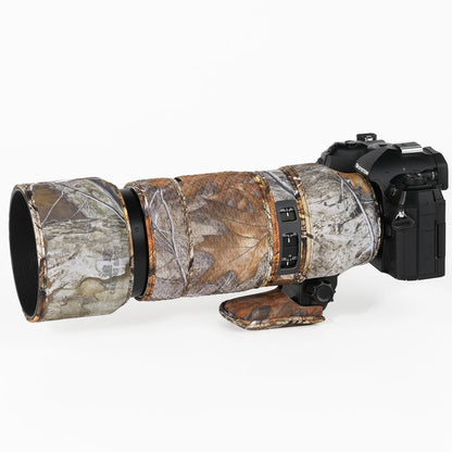 CHASING BIRDS camouflage lens coat for Olympus 100-400mm F5-6.3 IS ED MSC elastic waterproof and rainproof OM 100400 lens cover Forest