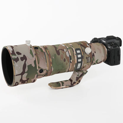 CHASING BIRDS camouflage lens coat for CANON RF 100-300 mm F2.8 L IS USM elastic waterproof and rainproof lens protective cover Desert China Mainland