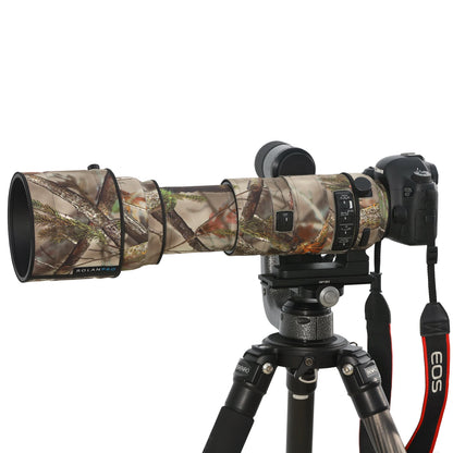 ROLANPRO Waterproof Lens Camo Coat for Sigma 150-600mm F5-6.3 DG OS HSM Sports w Canon or Nikon E-mount Protective Sleeve Case No.20 waterproof