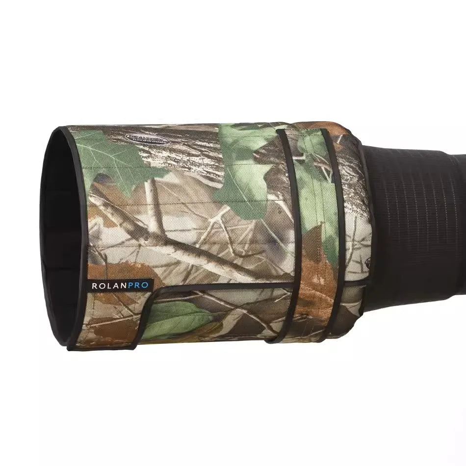 ROLANPRO Telephoto Lens Folding Hood for Canon Nikon Sigma Tamron 200mm f/2, 300mm f/2.8, 200-400mm 400mm f/2.8, 600/f4 500/f4 5 jungle camouflage