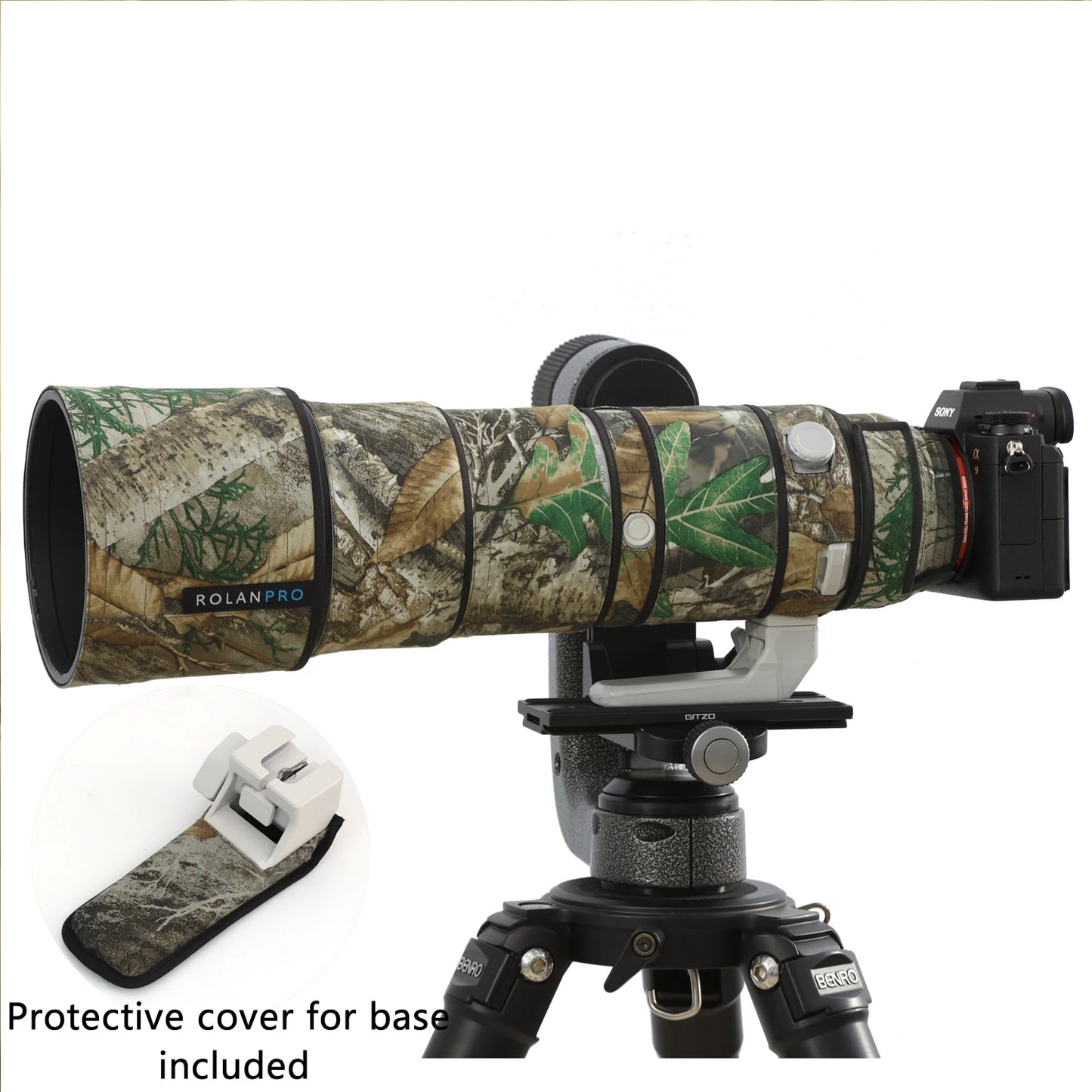 ROLANPRO Lens Coat for Sony FE 200-600mm F5.6-6.3 G OSS Lens Cover sony 200600 Camera Lens Protective Sleeve Case Raincover Camo No.27 Waterproof China Mainland