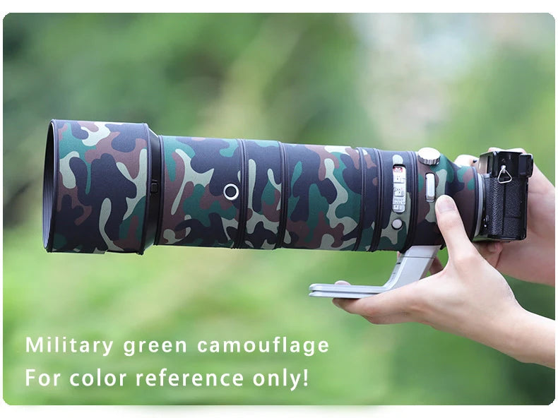CHASING BIRDS lens coat for CANON EF 100 400 mm L IS USM waterproof and rainproof camo lens coat protective cover canon 100400mm Military Green China Mainland
