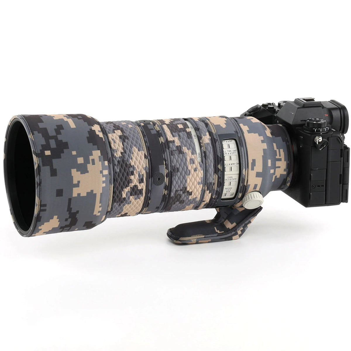 CHASING BIRDS Ver V Lens Coat for Sony FE 400mm F4.5 GM OSS – Waterproof Camo Cover