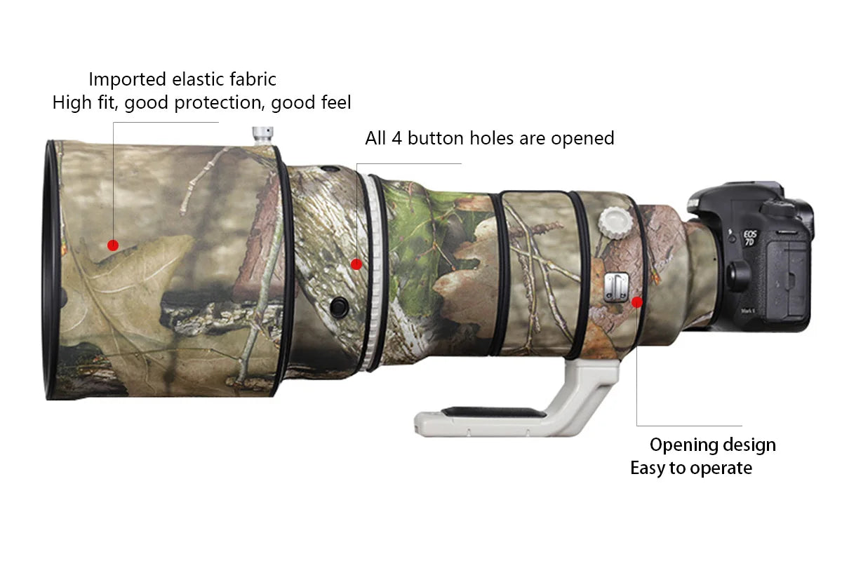 CHASING BIRDS camouflage lens coat for CANON EF 400mm F2.8 L IS waterproof and rainproof lens protective cover ef 400 lens cover