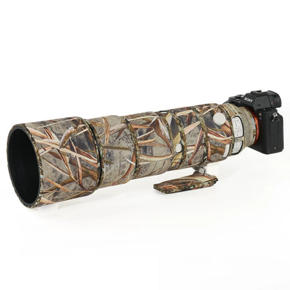 CHASING BIRDS Camouflage Waterproof Lens Coat for Sony FE 200-600mm F5.6-6.3 G OSS Rainproof Lens Protective Cover SEL 200600 New Reed Camouflage