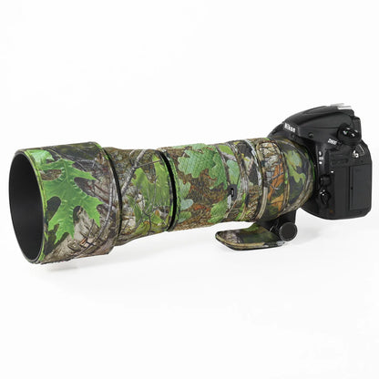 CHASING BIRDS camouflage lens coat for SIGMA 150 600mm F5-6.3 DG OS HSM Contemporary waterproof and rainproof protective cover Green Leaf China Mainland