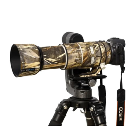 ROLANPRO Lens Coat for Canon RF 100-500mm F/4.5-7.1 L IS USM Rainproof Protective Sleeve canon rf100 500 Case Rain Cover Camo No.39 Waterproof China Mainland