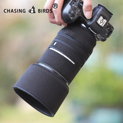 CHASING BIRDS camouflage lens coat for CANON RF 70 200 mm F2.8 L IS USM waterproof and rainproof lens coat protective cover