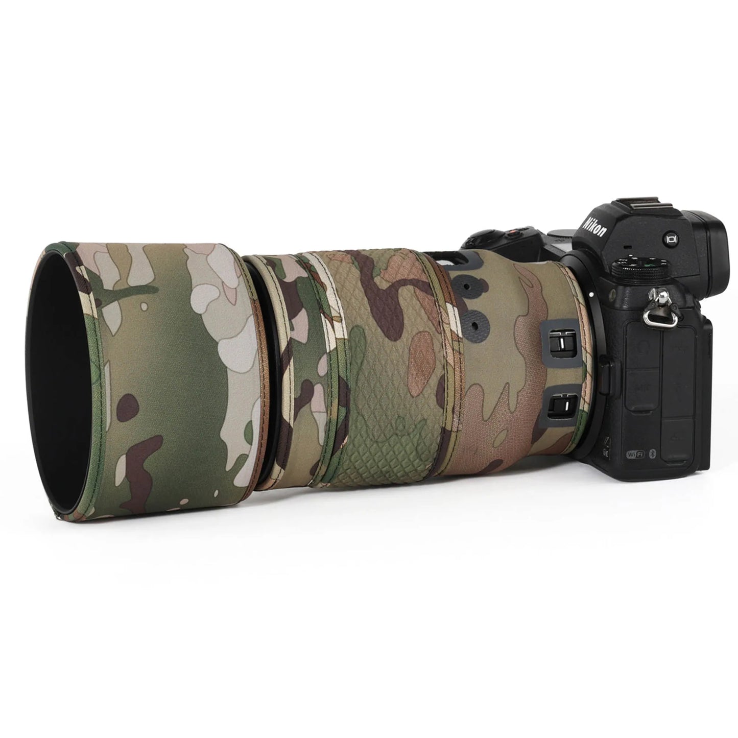 CHASING BIRDS Version IV Lens Camouflage Coat For NIKON Z 105mm F2.8 VR S waterproof and rainproof lens protective cover Desert Camouflage China Mainland
