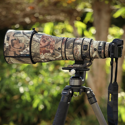 ROLANPRO Waterproof Lens Coat for Nikon Z 600mm F4 TC VR S Rain Cover Lens Protective Cover Guns Case Nikon z 600 f4 Camouflage No.1 waterproof