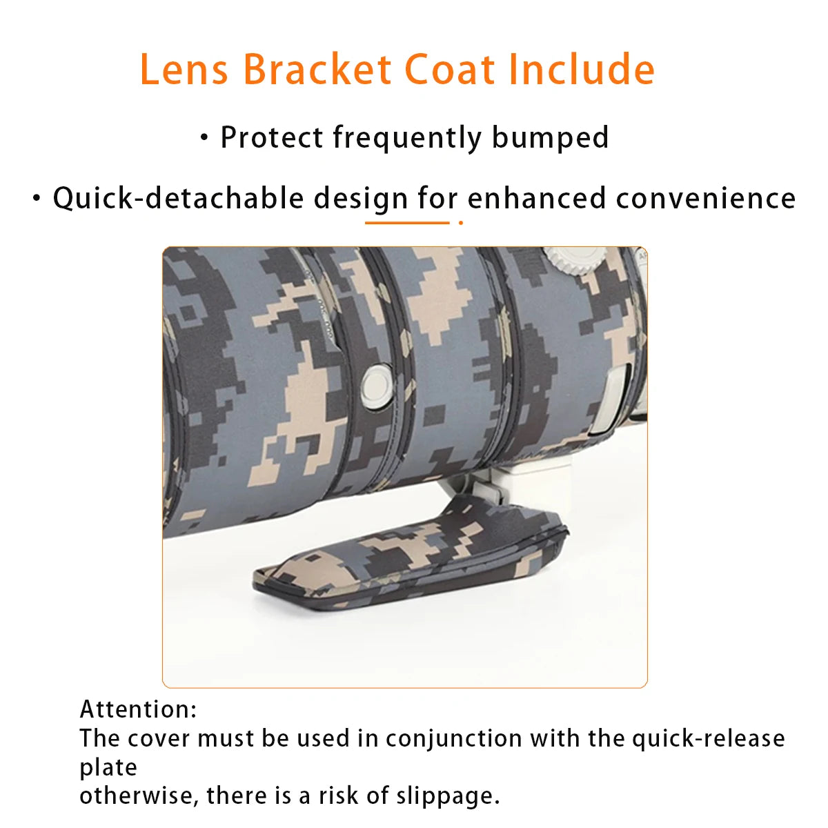 CHASING BIRDS Lens Camouflage Coat for SONY 400-800 mm F6.3-8 G OSS waterproof and rainproof lens protective cover SEL 400 800