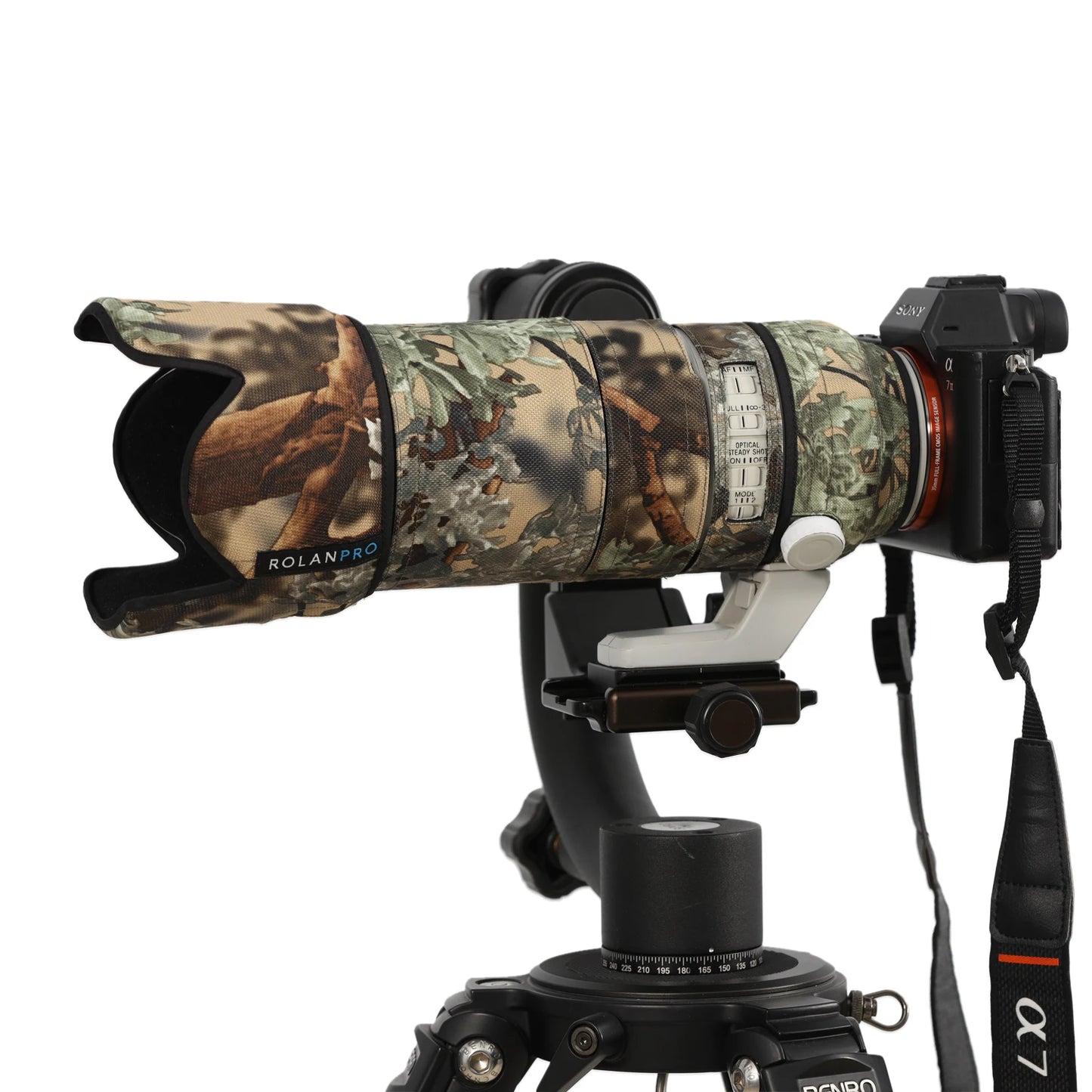 ROLANPRO Waterproof Lens Camouflage Coat for Sony FE 70-200mm f/2.8 GM OSS Lens Case Sony SEL70200 SLR Cover Sleeve Foto Bag No.14 Waterproof